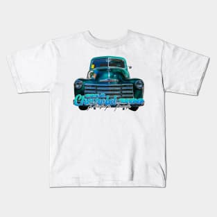 1952 Chevrolet 3100 Pickup Truck Kids T-Shirt